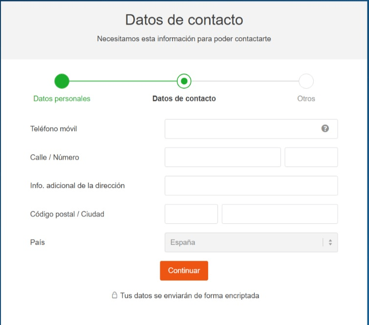 datos contacto Raisin